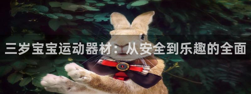 意昂4集团E.ON:三岁宝宝运动器材:从安全到乐趣的全面